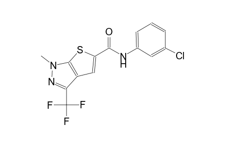 1H-thieno[2,3-c]pyrazole-5-carboxamide, N-(3-chlorophenyl)-1-methyl-3-(trifluoromethyl)-