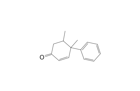 2-Cyclohexen-1-one, 4,5-dimethyl-4-phenyl-