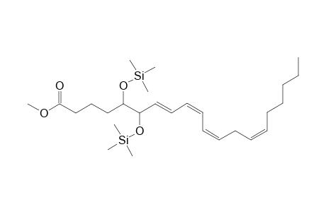 Methyl 5,6-di(trimethylsiloxy)eicosan-7(E),9(Z),11(Z),14(Z)-tetraenoate