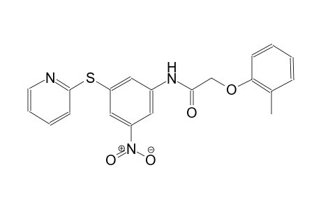acetamide, 2-(2-methylphenoxy)-N-[3-nitro-5-(2-pyridinylthio)phenyl]-