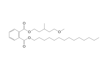 Phthalic acid, 5-methoxy-3-methylpentyl tetradecyl ester