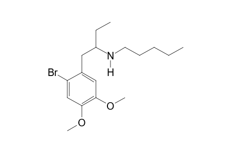 N-Pentyl-1-(2-bromo-4,5-dimethoxyphenyl)butan-2-amine