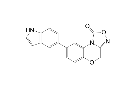 8-(1H-Indol-5-yl)-4H-[1,2,4]oxadiazolo[3,4-c][1,4]benzoxazin-1-one