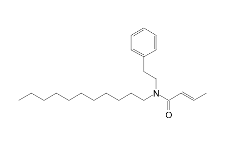 Crotonamide, N-(2-phenylethyl)-N-undecyl-