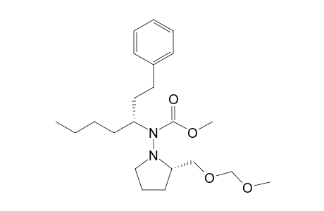 (2S,3''R)-1-[N-Methoxycarbonyl-N-(1-butyl-3-phenylpropyl)amino]-2-(methoxymethoxymethyl)pyrrolidine