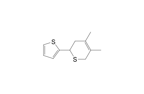 2-(2-Thienyl)-4,5-dimethyl-3,6-dihydro-2H-thiopyran