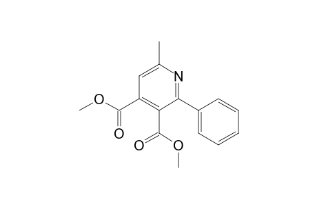 3,4-Pyridinedicarboxylic acid, 6-methyl-2-phenyl-, dimethyl ester