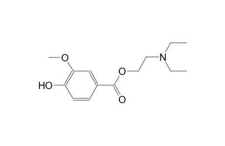 2-(diethylamino)ethyl 4-hydroxy-3-methoxybenzoate
