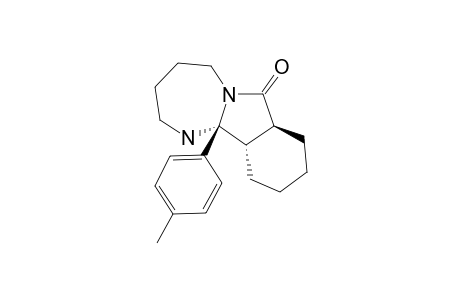 11B-(PARA-TOLYL)-1,2,3,4,5,7A,8,9,10,11,11A,11B-DODECAHYDRO-[1,3]-DIAZEPINO-[2,1-A]-ISOINDOLONE