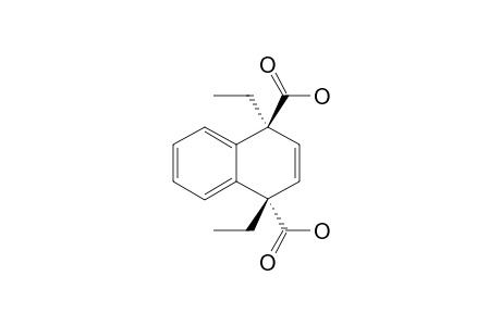 (TRANS)-1,4-DIETHYL-1,4-DIHYDRONAPHTHALENE-1,4-DICARBOXYLIC-ACID