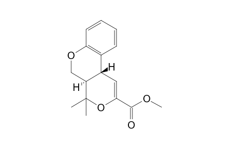 methyl (4aR,10bR)-4,4-dimethyl-5,10b-dihydro-4aH-pyrano[5,4-c]chromene-2-carboxylate