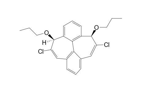 (4S,12R)-5,11-Dichloro-4,12-dipropoxy-4,12-dihydro-dibenzo[ef,kl]heptalene