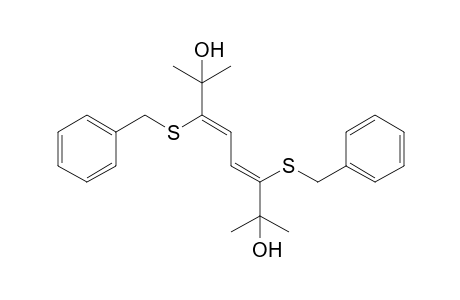 (Z,Z)-3,6-Bis(benzylthio)-2,7-dihydroxy-2,7-dimethyl-3,5-octdiene