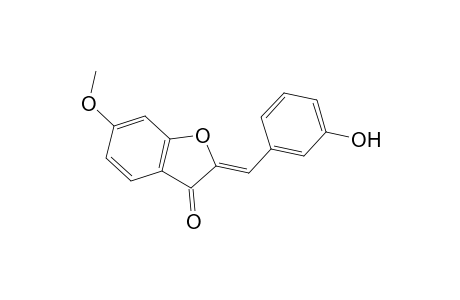 3(2H)-Benzofuranone, 2-[(3-hydroxyphenyl)methylene]-6-methoxy-, (E)-