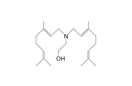 2-Bis(3,7-dimethyl-trans-2,6-octadienyl)amino-ethanol