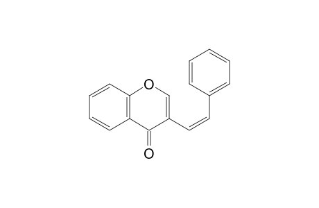 3-[(Z)-2-phenylethenyl]-1-benzopyran-4-one