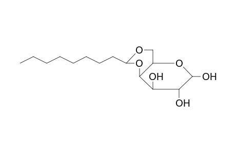 4,6-O-Nonylidenehexopyranose