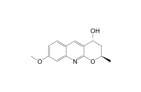 (trans)-4-Hydroxy-2-methyl-8-methoxy-3,4-dihydro-2H-pyrano[2,3-b]quinoline