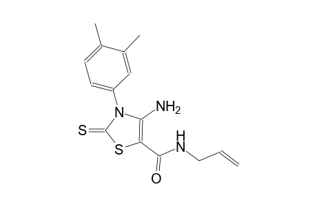 5-thiazolecarboxamide, 4-amino-3-(3,4-dimethylphenyl)-2,3-dihydro-N-(2-propenyl)-2-thioxo-