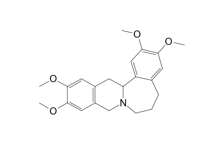 2,3,11,12-tetramethoxy-5,6,7,9,14,14a-hexahydroisoquinolino[3,2-a][2]benzazepine