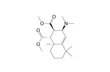 1,2-Naphthalenedicarboxylic acid, 3-(dimethylamino)-1,2,3,5,6,7,8,8a-octahydro-5,5,8a-trimethyl-, dimethyl ester, (1.alpha.,2.beta.,3.beta.,8a.alpha.)-(.+-.)-