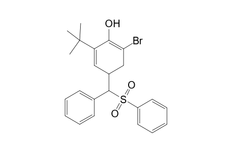 2-Bromo-6-(tert-butyl)-4-(phenyl(phenylsulfonyl)methyl)cyclohexa-1,5-dien-1-ol