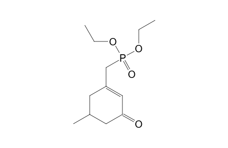 DIETHYL-(3-OXO-5-METHYL-CYCLOHEX-1-ENYL)-METHYL-PHOSPHONATE