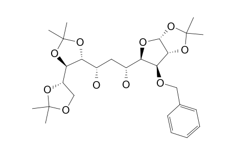 3-O-BENZYL-6-DEOXY-1,2:8,9:10,11-TRI-O-ISOPROPYLIDENE-D-GLUCO-ALPHA-D-GLUCO-UNDECOFURANOSE