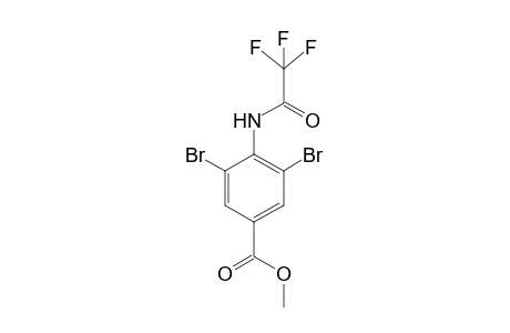 Methyl 3,5-dibromo-4-[(trifluoroacetyl)amino]benzoate