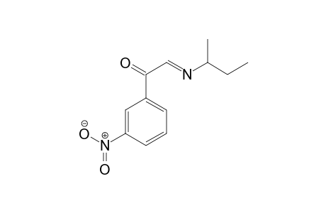 2-(3-Nitrophenyl)-N-but-2-yl-2-oxo-ethanimine