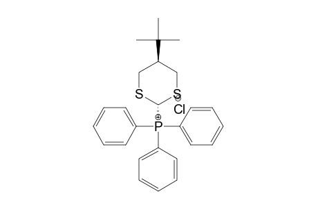 (trans-5-tert-Butyl-1,3-dithian-2-yl)triphenylphosphonium Chloride