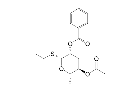 ETHYL-4-O-ACETYL-2-O-BENZOYL-3-DEOXY-1-THIO-BETA-L-ARABINO-HEXOPYRANOSIDE