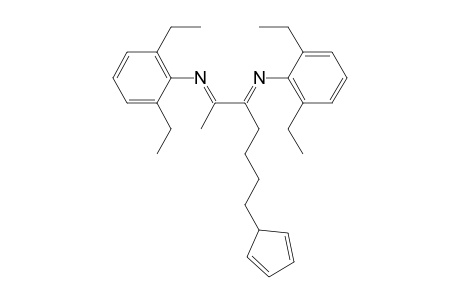 7-cyclopenta-2,4-dien-1-yl-N2,N3-bis(2,6-diethylphenyl)heptane-2,3-diimine