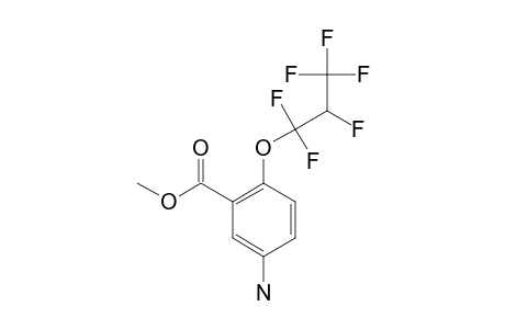 2-(2H-PERFLUORO-N-PROPYL)-5-AMINOBENZOIC-ACID-METHYLESTER