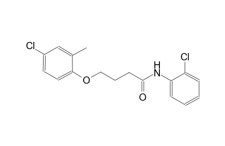 4-(4-chloro-2-methylphenoxy)-N-(2-chlorophenyl)butanamide