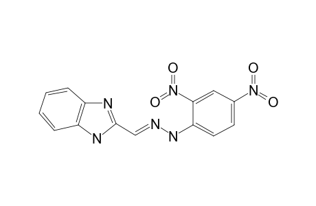 1H-Benzimidazole-2-carboxaldehyde, 2,4-dinitrophenylhydrazone