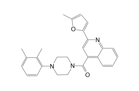4-{[4-(2,3-dimethylphenyl)-1-piperazinyl]carbonyl}-2-(5-methyl-2-furyl)quinoline
