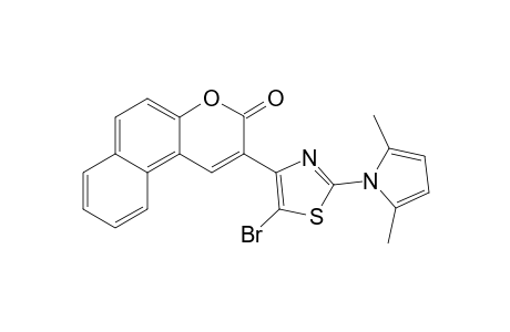 3-[2-(2,5-Dimethylpyrrolo-1-yl)thiazol-4-yl]benzo[f]coumarins