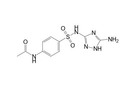 N-(5-Amino-1H-1,2,4-triazol-3-yl)-4-acetamidobenzenesulfonamide