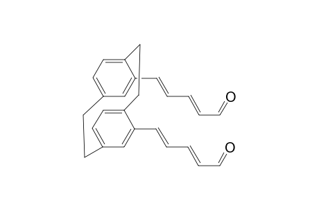 4,15-bis[4'-Formylbuta-1',3'-dienyl]-[2.2]paracyclophane