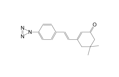 5,5-dimethyl-3-{(E)-2-[4-(1H-triazirin-1-yl)phenyl]ethenyl}-2-cyclohexen-1-one