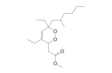 methyl 2-[4,6-diethyl-6-(2-methylhexyl)-3H-dioxin-3-yl]acetate