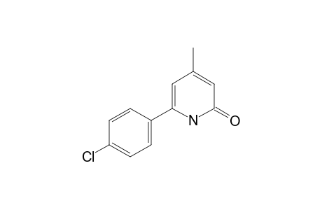 6-(4-chlorophenyl)-4-methyl-2-pyridone