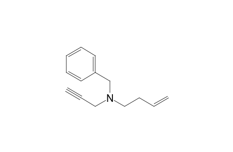 N-Benzyl-N-(but-3-enyl)-N-(prop-2-ynyl)amine