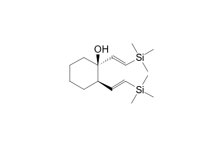 1,2-Bis[(E)-2-trimethylsilylethenyl]cyclohexanol