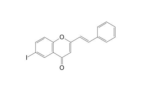 6-iodanyl-2-[(E)-2-phenylethenyl]chromen-4-one