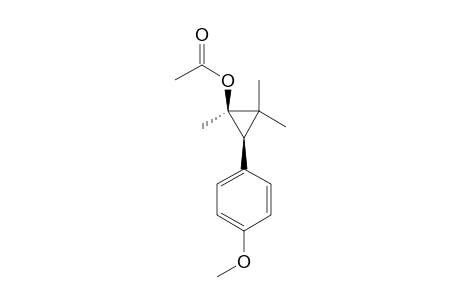 1-ACETOXY-2-(PARA-METHOXYPHENYL)-1,3,3-TRIMETHYL-CYCLOPROPANE