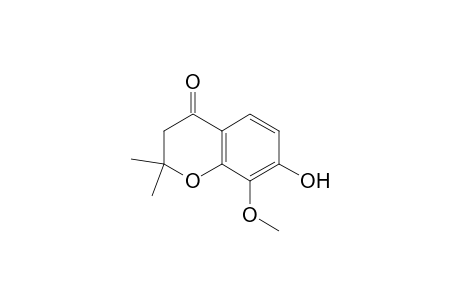 2,2-Dimethyl-7-hydroxy-8-methoxy-4-chromanone