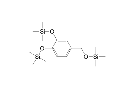 ((3,4-Bis[(trimethylsilyl)oxy]benzyl)oxy)(trimethyl)silane