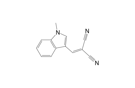 2-[(1-methyl-3-indolyl)methylidene]propanedinitrile